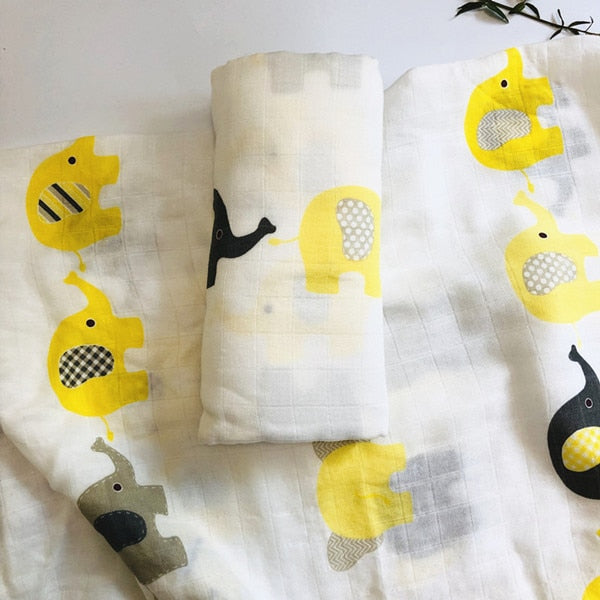 70% bamboo+ 30% cotton baby Swaddle Wraps Cotton Baby muslin Blankets Newborn 100% bamboo muslin quilt