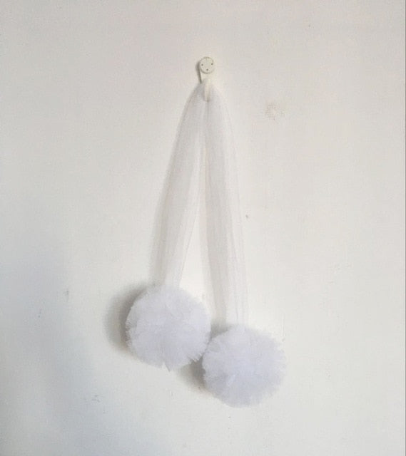 Nordic Baby Mosquito Net Accessories Hanging Ball Princess Kids Bedroom Children Bed Tent Baby Girl Room Decor Crib Netting Ball