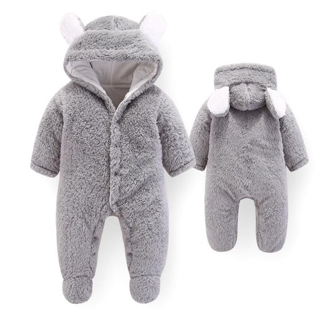 Orangemom official Newborn Baby Winter Clothes Infant Baby Girls clothes soft fleece Outwear Rompers new born -12m Boy Jumpsuit