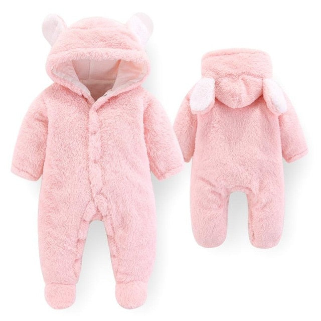 Orangemom official Newborn Baby Winter Clothes Infant Baby Girls clothes soft fleece Outwear Rompers new born -12m Boy Jumpsuit