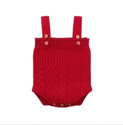 Baby Romper Set Infant Jumpsuit Overall Sleeveless Baby Boys Clothing Autumn Knitted Girls Baby Casual Clothes