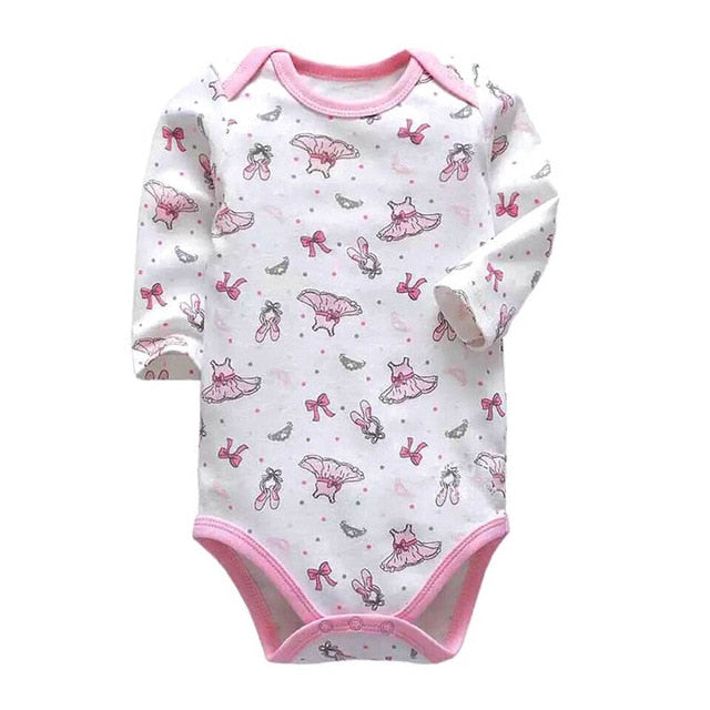 newborn bodysuit baby babies bebes clothes long sleeve cotton printing infant clothing 1pcs 0-24 Months