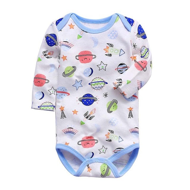 newborn bodysuit baby babies bebes clothes long sleeve cotton printing infant clothing 1pcs 0-24 Months