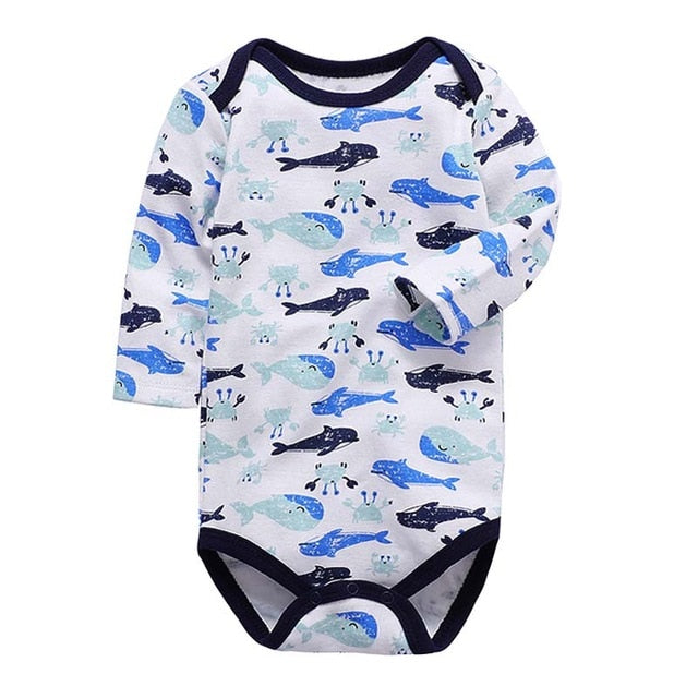 newborn bodysuit baby babies bebes clothes long sleeve cotton printing infant clothing 1pcs 0-24 Months