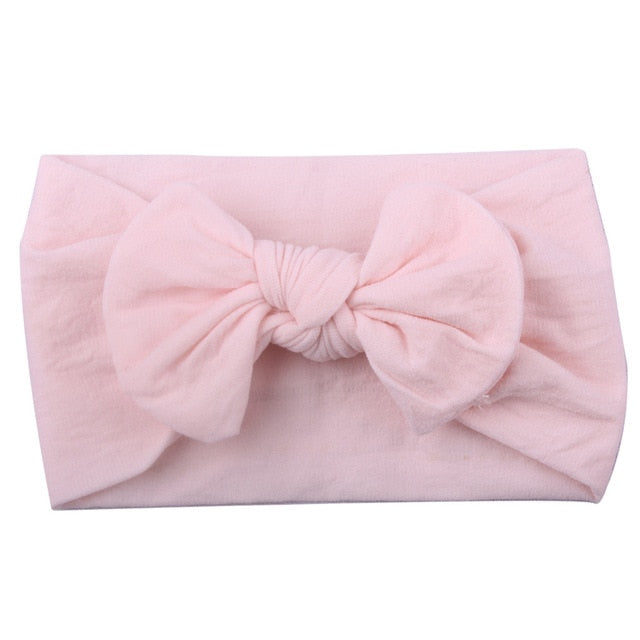 Newborn Baby Headband Headwear Turban Knotted bow Baby Hair Accessories Hair Bands for Baby Girls Toddler Elastic Head Bandages