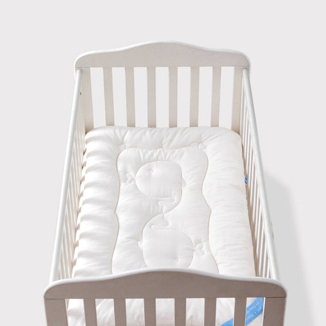 Cotton Mattress Scorpion Baby Mattress Infant Cot Crib Bedding Toddler Nursery Nursing Pure White Soft BHS027