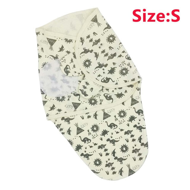 Babies Sleeping Bags Newborn Baby Cocoon Swaddle Wrap Envelope 100%Cotton 0-3 Months Baby Blanket Swaddling Wrap Sleepsack