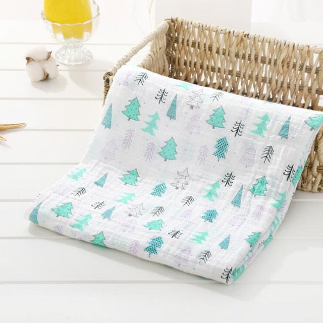 Muslin Baby Blankets Swaddles Newborn Photography Accessories Soft Swaddle Wrap Organic Cotton Baby Bedding Bath Towel Swaddle