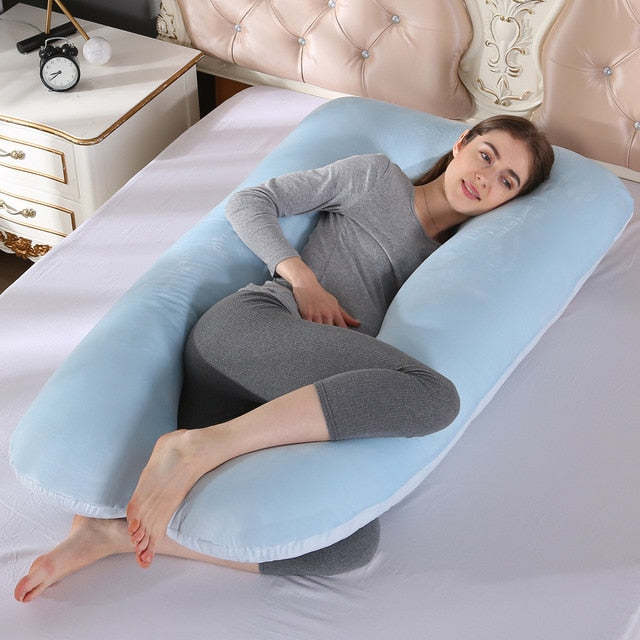 Full Body Giant Pregnancy Pillow  Maternity Pillow Pregnant Women Comfortable Soft Cushion Sleep Body