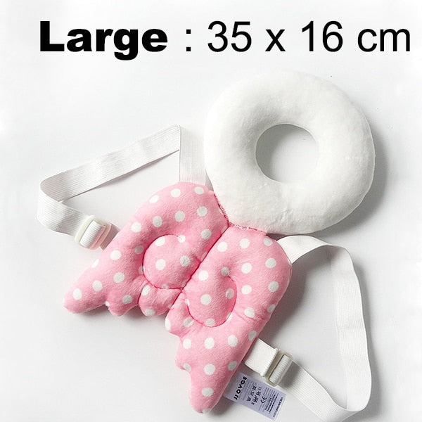 Large Baby Head Protection Pad Toddler Headrest Pillow  Neck Cute Wings Nursing Drop Resistance Cushion YYT341