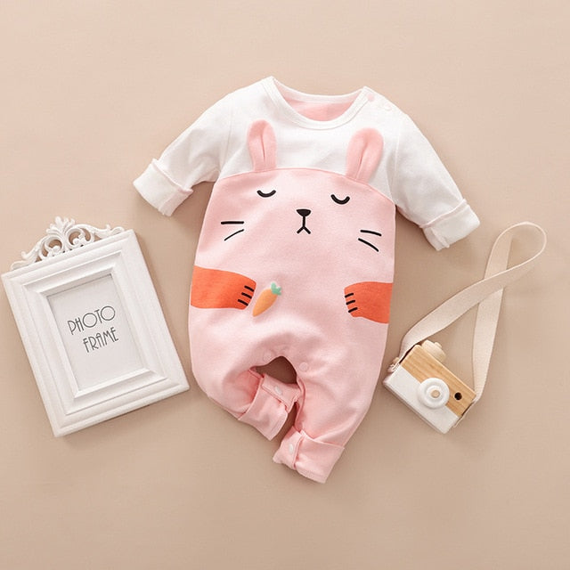 bunvel Baby Infant Rompers Patchwork Baby Girl Clothes White Necktie Baby Winter Clothes Boys Rompers Kids Costume For Girl 45