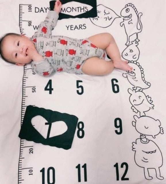 Baby Blanket Background Blanket Newborn Photography Props Infant Rug Baby Boy Girl Milestone Photo Props Photography Accessories