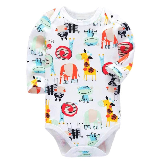 baby bodysuit newborn boys girls clothing long sleeve 3 6 9 12 18 24 months toddler infant child kids clothes