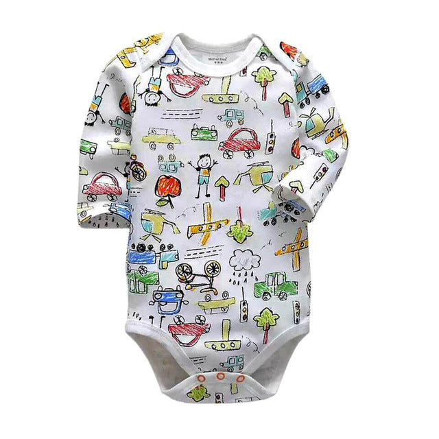 baby bodysuit newborn boys girls clothing long sleeve 3 6 9 12 18 24 months toddler infant child kids clothes