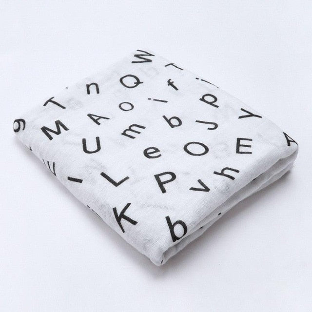 Muslin Wrap Newborn Baby Blankets Bath Gauze Baby Swaddles Soft Infant Wrap Sleepsack 100% Cotton Baby Stroller Cover Play Mat