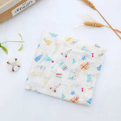 1Pc Muslin 100% Cotton Baby Swaddles Soft Newborn Blankets Bath Gauze Infant Wrap Sleepsack Stroller Cover Play Mat Baby Deken