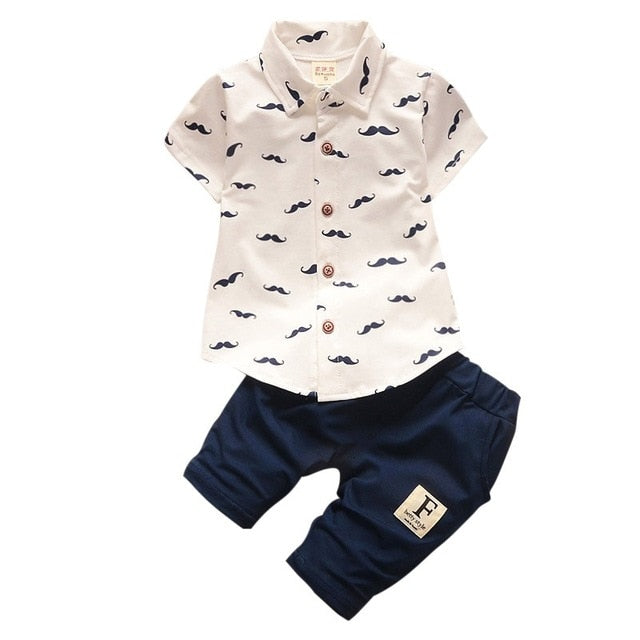 Newborn Baby Clothing Sets Summer Baby Boy Rompers Sets  Infant Boy T-shirts+Casual Shorts pants Outfits Sets Tracksuit