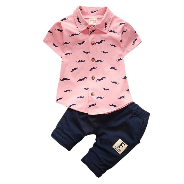 Newborn Baby Clothing Sets Summer Baby Boy Rompers Sets  Infant Boy T-shirts+Casual Shorts pants Outfits Sets Tracksuit