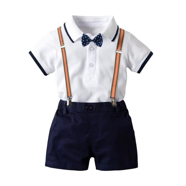 Newborn Baby Clothing Sets Summer Baby Boy Rompers Sets  Infant Boy T-shirts+Casual Shorts pants Outfits Sets Tracksuit