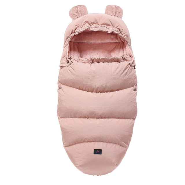 0-24M Baby Sleeping Bag Stroller Winter Windproof Thick Sleep sacks For Infant wheelchair envelopes newborns Cocoon For Newborns