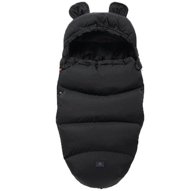 0-24M Baby Sleeping Bag Stroller Winter Windproof Thick Sleep sacks For Infant wheelchair envelopes newborns Cocoon For Newborns