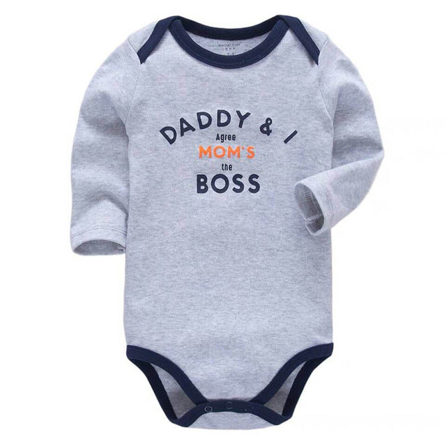 baby bodysuit newborn boys girls clothing long sleeve 3 6 9 12 18 24 months toddler infant child kids clothes