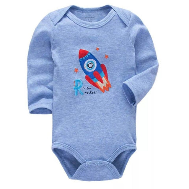 baby bodysuit newborn boys girls clothing long sleeve 3 6 9 12 18 24 months toddler infant child kids clothes