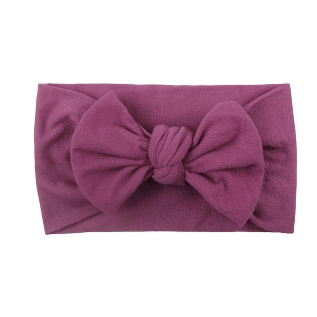 Hot Baby Headband Baby Girls Hair Accessories Toddler Turban Headband Hair Band Bows Accessories Headwear Chouchou Cheveux Fille