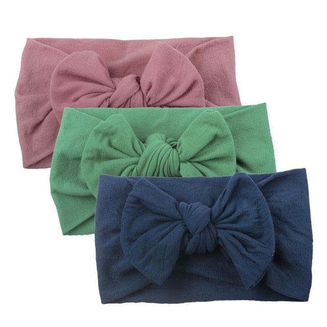 Hot Baby Headband Baby Girls Hair Accessories Toddler Turban Headband Hair Band Bows Accessories Headwear Chouchou Cheveux Fille