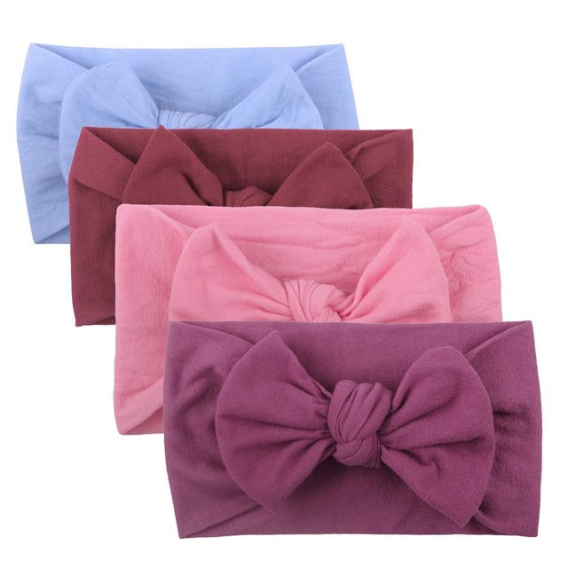 Hot Baby Headband Baby Girls Hair Accessories Toddler Turban Headband Hair Band Bows Accessories Headwear Chouchou Cheveux Fille