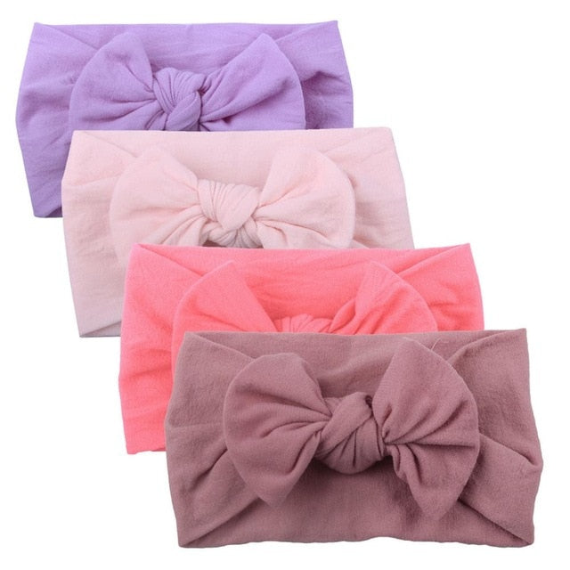 Hot Baby Headband Baby Girls Hair Accessories Toddler Turban Headband Hair Band Bows Accessories Headwear Chouchou Cheveux Fille