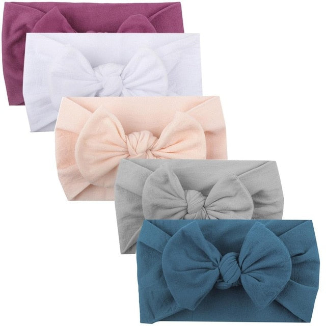 Hot Baby Headband Baby Girls Hair Accessories Toddler Turban Headband Hair Band Bows Accessories Headwear Chouchou Cheveux Fille