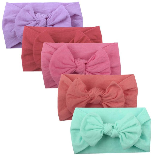 Hot Baby Headband Baby Girls Hair Accessories Toddler Turban Headband Hair Band Bows Accessories Headwear Chouchou Cheveux Fille