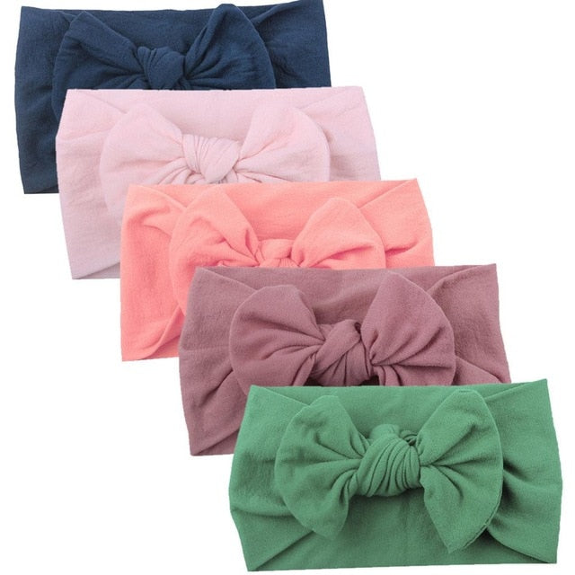 Hot Baby Headband Baby Girls Hair Accessories Toddler Turban Headband Hair Band Bows Accessories Headwear Chouchou Cheveux Fille