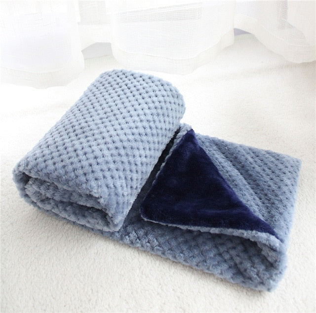 3D fluffy super soft kids bed spread pink blue cozy baby blanket spring toddler bedding quilt coral fleece furry child blanket