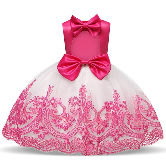 Girls First Birthday Dress for Newborn Baby Toddler Princess Halloween Carnival Dresses Kids Girl Party Prom Gown Clothing Wear