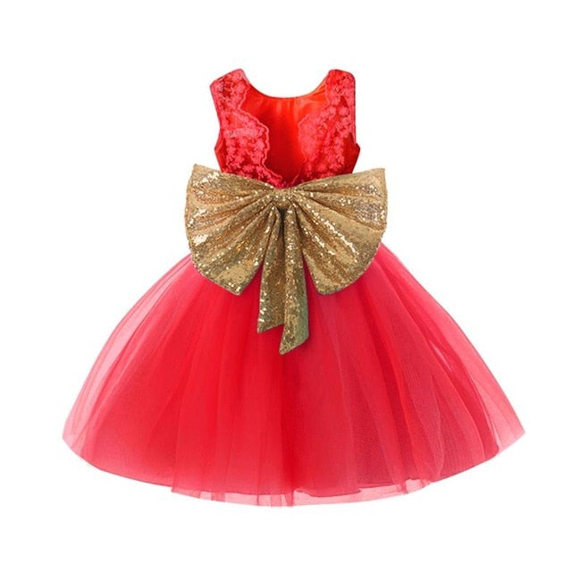 Girls First Birthday Dress for Newborn Baby Toddler Princess Halloween Carnival Dresses Kids Girl Party Prom Gown Clothing Wear