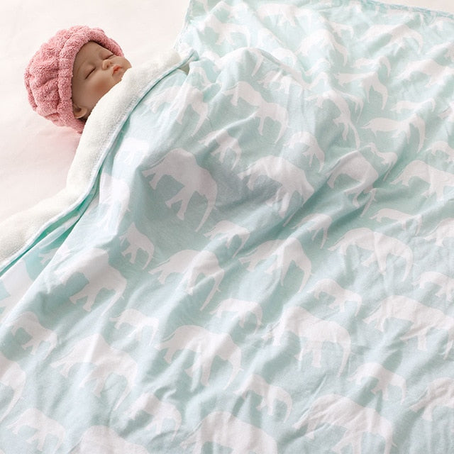 Warm Baby Blanket Soft Baby Sleeping Bag Footmuff Cotton Knitting Envelope Newborn Swaddle Wrap Sleepsacks Stroller Accessories