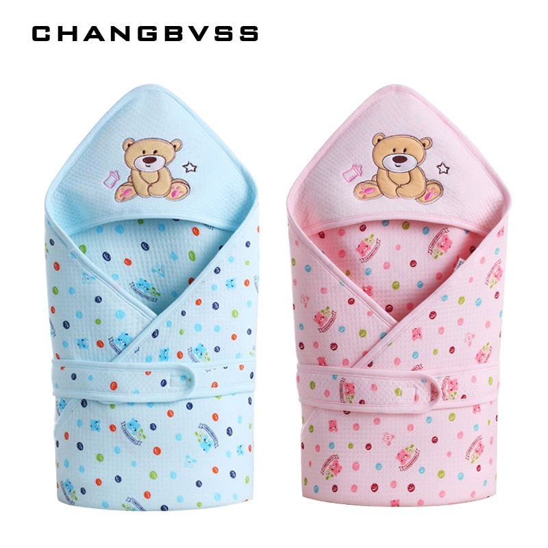 Winter Autumn Cotton Infant Baby Sleeping Bag Envelope For Newborn Baby Bedding Wrap Sleepsack Cartoon Baby Blanket Swaddling