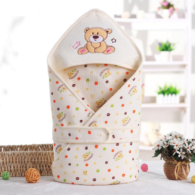 Winter Autumn Cotton Infant Baby Sleeping Bag Envelope For Newborn Baby Bedding Wrap Sleepsack Cartoon Baby Blanket Swaddling