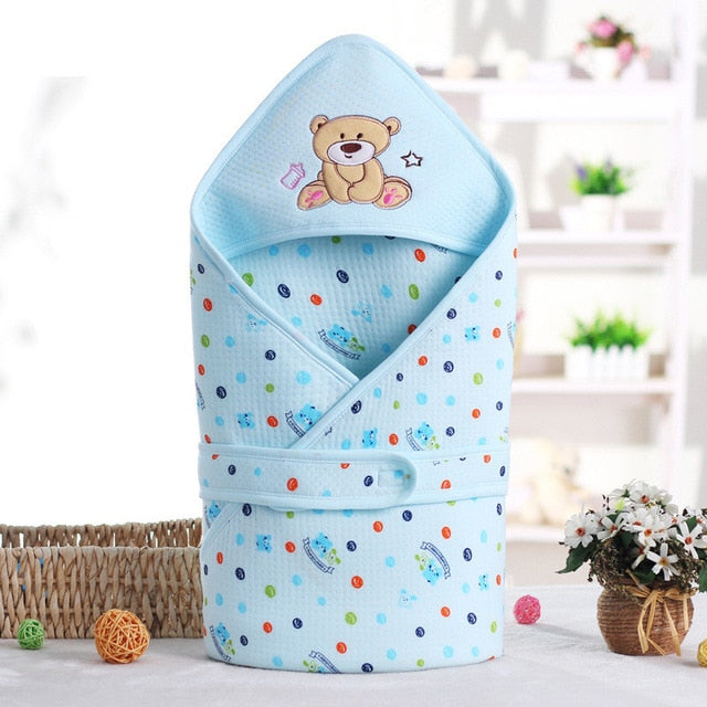 Winter Autumn Cotton Infant Baby Sleeping Bag Envelope For Newborn Baby Bedding Wrap Sleepsack Cartoon Baby Blanket Swaddling