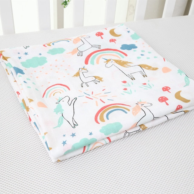 70% bamboo+ 30% cotton baby Swaddle Wraps Cotton Baby muslin Blankets Newborn 100% bamboo muslin quilt