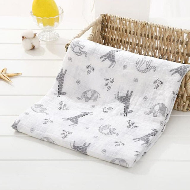 Muslin Swaddles Baby Blankets Photography Accessories Bedding For Newborn Swaddle Towel Swaddles Blankets Breastfeeding Cover