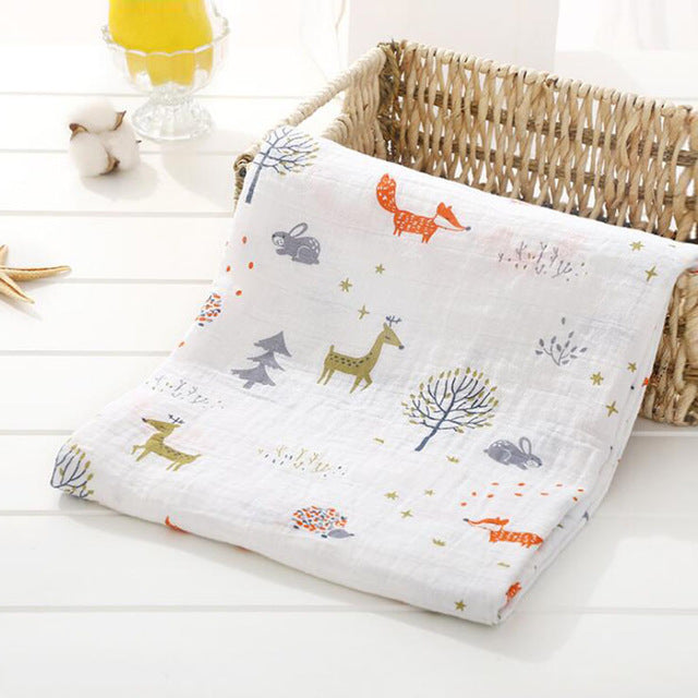 Muslin Swaddles Baby Blankets Photography Accessories Bedding For Newborn Swaddle Towel Swaddles Blankets Breastfeeding Cover