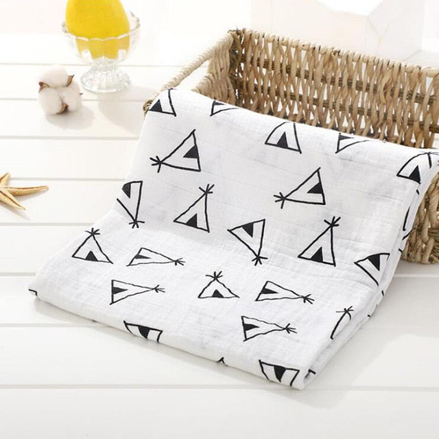 Muslin Swaddles Baby Blankets Photography Accessories Bedding For Newborn Swaddle Towel Swaddles Blankets Breastfeeding Cover