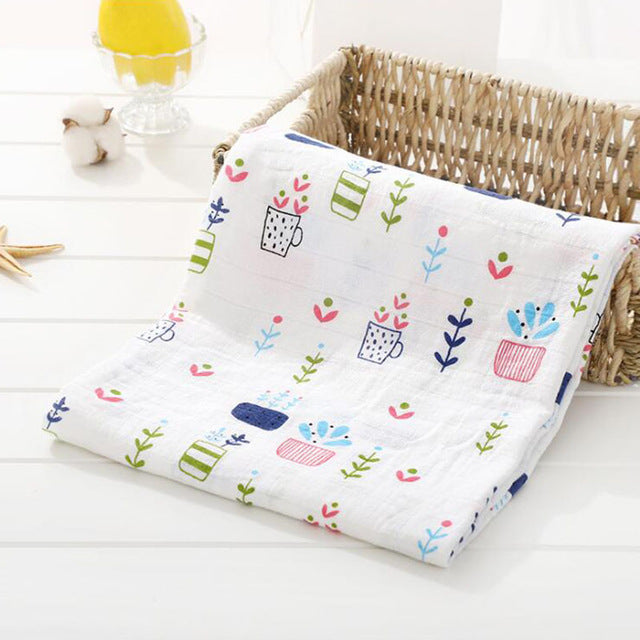 Muslin Swaddles Baby Blankets Photography Accessories Bedding For Newborn Swaddle Towel Swaddles Blankets Breastfeeding Cover