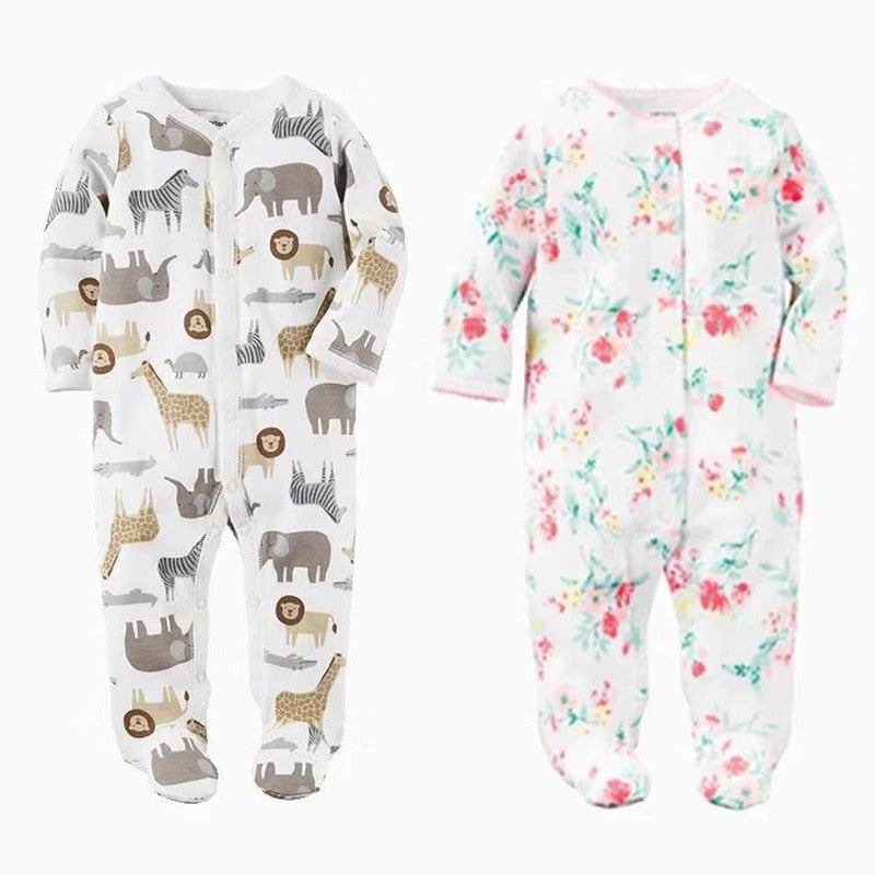 Baby Boys Girls Blanket Sleepers Newborn Babies Sleepwear  Infant Long Sleeve 0 3 6 9 12 Months Pajamas