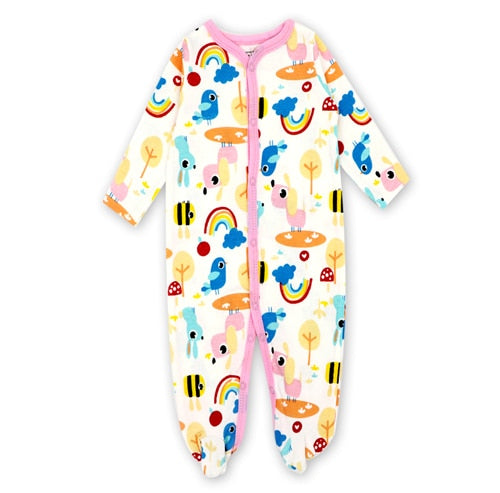 Baby Boys Girls Blanket Sleepers Newborn Babies Sleepwear  Infant Long Sleeve 0 3 6 9 12 Months Pajamas