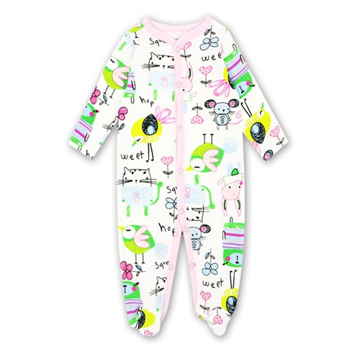 Baby Boys Girls Blanket Sleepers Newborn Babies Sleepwear  Infant Long Sleeve 0 3 6 9 12 Months Pajamas