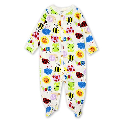 Baby Boys Girls Blanket Sleepers Newborn Babies Sleepwear  Infant Long Sleeve 0 3 6 9 12 Months Pajamas